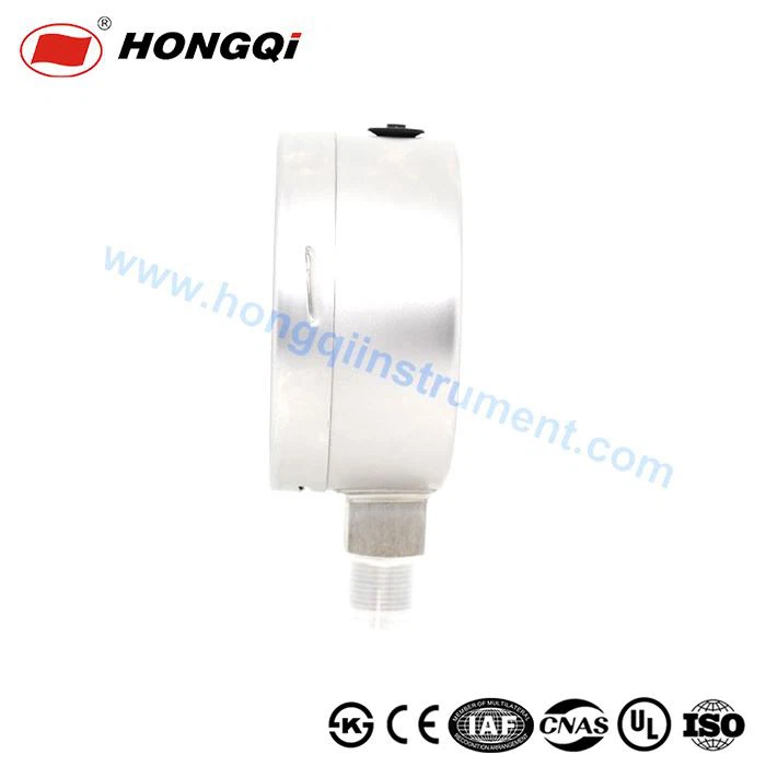 Stainless steel liquid filled pressure gauge
