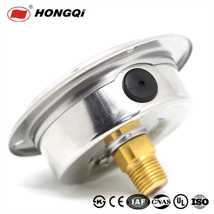 Stainless steel shock-proof Pressure Gauge Filled With Silicone Oil